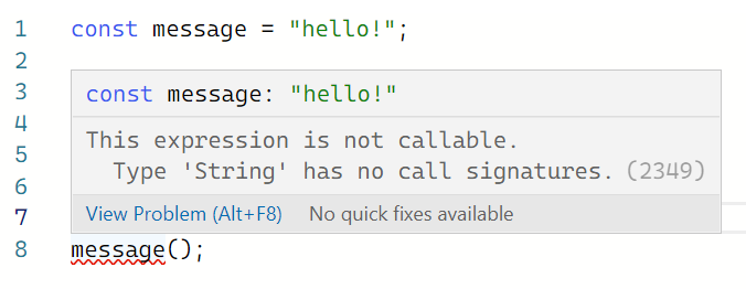 Not callable